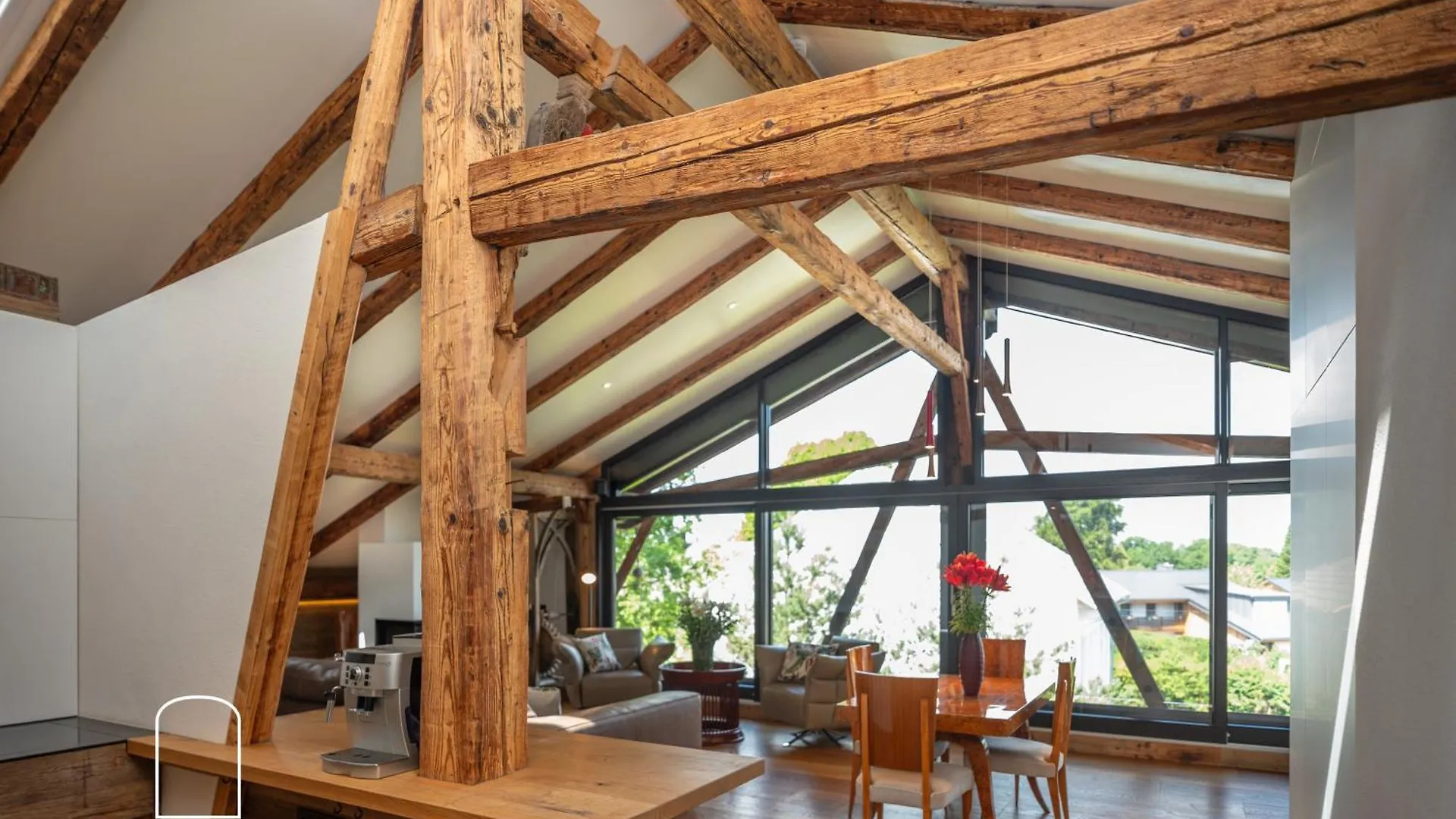 5 Sterne Penthouse-Loft Gut Stohrerhof Bis 4 Personen Apartamento Dießen am Ammersee